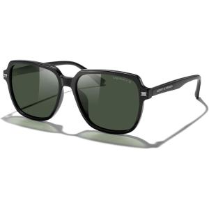 imageMERRYS Retro Square Polarized Sunglasses for Women Men Classic Trendy Sunnies S6030Black FrameG15 Lens