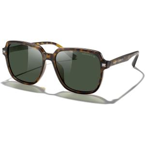 imageMERRYS Retro Square Polarized Sunglasses for Women Men Classic Trendy Sunnies S6030Leopard FrameG15 Lens