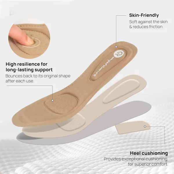 Orthorest Women Bunion Dress Shoes Low Heel Orthopedic Slip on Loafers Orthotic PumpsNude