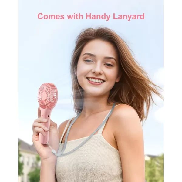 TriPole Handheld Fan Mini Portable Fan Bundle Small 2000mAh Battery Operated Personal Fan for Women Girs Travel Makeup Lash Extensions