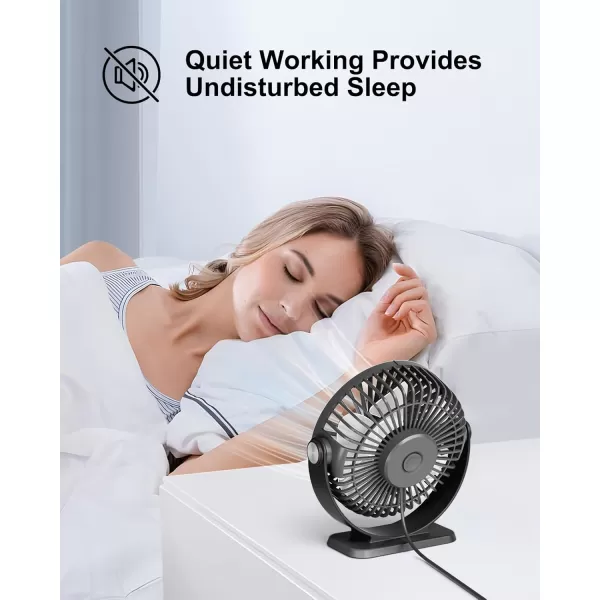 TriPole Handheld Portable Fan and Mini USB Desk Fan Bundle 3 Speeds Powerful Personal Fans for Officce Outdoor Travel Cruise