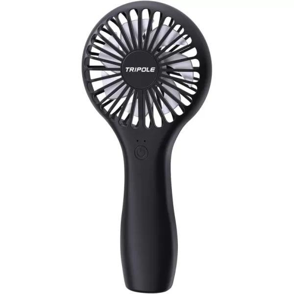 TriPole Handheld Fan Mini Fan Portable 5000 mAh Battery Operated Small Personal Fan with Powerful Wind USB Rechargeable Eyelash Fan for Makeup Girls Kids Women Summer Wedding Outdoor Travel BlueBlack