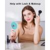 imageTriPole Mini Portable Handheld Fan Bundle Small Personal High Speed Turbo Rechargeable Battery Fan for Travel Outdoor Brach Essentials