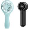 imageTriPole Mini Portable Handheld Fan Bundle Small Personal High Speed Turbo Rechargeable Battery Fan for Travel Outdoor Brach Essentials