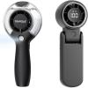 imageTriPole Portable Handheld Turbo Fan Bundle High Speed Mini Hand Held Fan with Water Spray Misting Fans for Outdoor Travel Beach Park