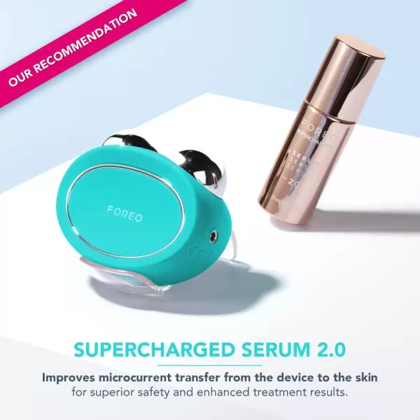 FOREO Bear Microcurrent Facial Device  Face Sculpting Tool  Instant Face Lift  Firm ampamp Contour  NonInvasive  Increases Absorption of Facial Skin Care ProductsMint