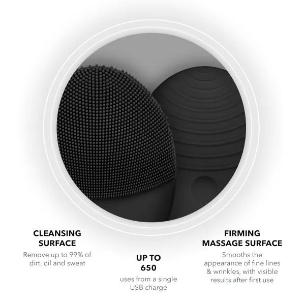 FOREO Luna 3 Facial Cleansing Brush  Anti Aging Face Massager  Enhances Absorption of Facial Skin Care Products  for Clean ampamp Healthy Face Care  Simple ampamp Easy  WaterproofMen