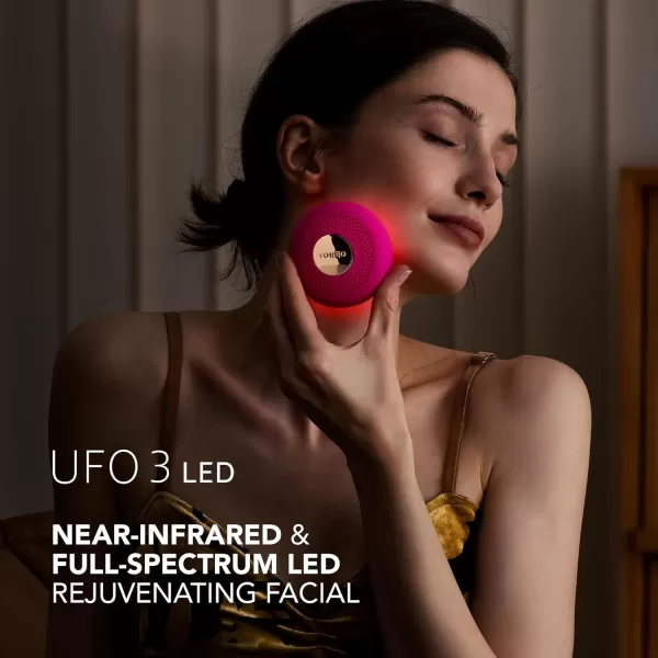 FOREO UFO 3 LED  NIR ampamp Red Light Mask Treatment  Full Spectrum LED Mask  Deep Moisturiser  Face Masks Beauty  Increased Skin Care AbsorptionUFO 3 LED Bundle