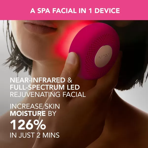 FOREO UFO 3 LED  NIR ampamp Red Light Mask Treatment  Full Spectrum LED Mask  Deep Moisturiser  Face Masks Beauty  Increased Skin Care AbsorptionUFO 3 LED