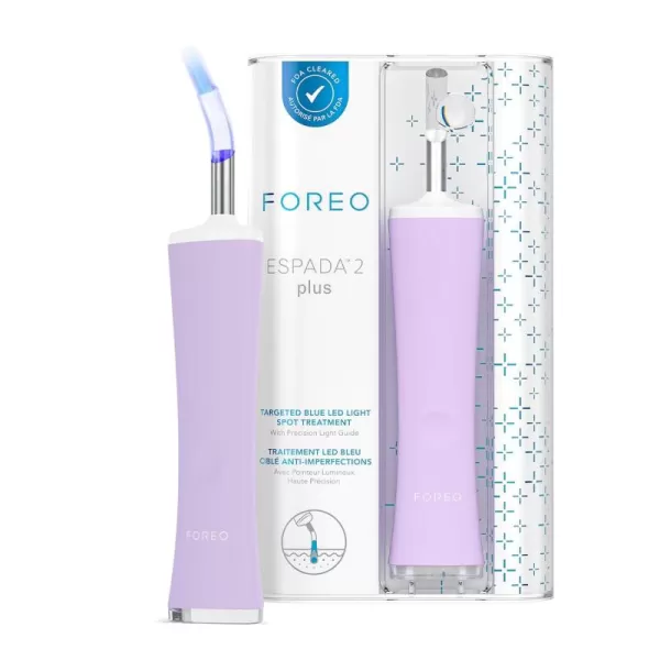 FOREO Flawless ampamp Fabulous ESPADA 2 Plus Bundle  ESPADA BHAPHA Blemish Solution 05 oz  Medicalgrade Silicone  Scar Treatment for Face  Pimple ampamp Blemish Removal  PistachioLavender