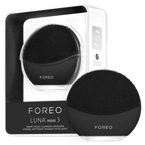 FOREO Luna Mini 3  Premium Facial Cleansing BrushMidnight