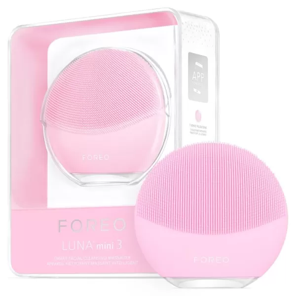 FOREO Luna Mini 3  Premium Facial Cleansing BrushPearl Pink