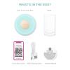 imageFOREO UFO 3 mini 4in1 Face Mask Skincare Device  Face Moisturiser  AntiAging  Red Light  Warming  Facial Massage  Appconnected  Arctic BlueArtic Blue