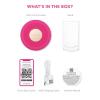 imageFOREO UFO 3 mini 4in1 Face Mask Skincare Device  Face Moisturiser  AntiAging  Red Light  Warming  Facial Massage  Appconnected  Arctic BlueFuchsia