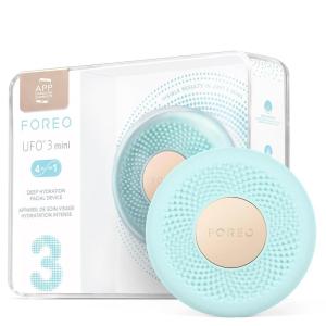 imageFOREO UFO 3 mini 4in1 Face Mask Skincare Device  Face Moisturiser  AntiAging  Red Light  Warming  Facial Massage  Appconnected  Arctic BlueArtic Blue