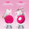 imageFOREO LUNA mini 3 Face Cleansing Brush  UFO mini 2 Face Mask Treatment  MicroFoam Cleanser 067 fl oz  6 UFO Power Activated Masks Skin Supremes Holiday SetLUNA mini 3  UFO mini 2  Microfoam cleanser  UFO masks