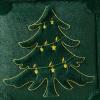 imageDFXSZ Christmas Pillow Covers 18x18 Green Big Christmas Tree Decoration Soft Plush Faux Fur Jacquard Throw Pillows for Bedroom Sofa Holiday Festivals Winter Home Decor PTK068A18Yellow Star Light Green Tree
