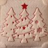imageDFXSZ Christmas Pillow Covers 18x18 Red StarLanterns Beige Christmas Tree Decoration Soft Plush Faux Fur Jacquard Throw Pillows for Bedroom Sofa Holiday Festivals Winter Home Decor PTK066C18Red Starlanterns Beige Tree