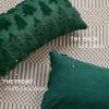 imageDFXSZ Christmas Tree Pillow Covers 12x20 inch Christmas Decoration Beige Soft Plush Faux Fur Jacquard Throw Pillows for Bedroom Sofa Holiday Festivals Winter Home Decor YZT101B12Green