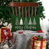 imageDFXSZ Merry Christmas Pillow Cover 12x20 Farmhouse Christmas Throw Lumbar Pillow Cover Decorations Christmas Tree Holiday Decor Case for Home CouchGreen