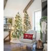 imageDFXSZ Merry Christmas Pillow Cover 12x20 Farmhouse Christmas Throw Lumbar Pillow Cover Decorations Christmas Tree Holiday Decor Case for Home CouchRed