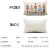 imageDFXSZ Merry Christmas Throw Pillow Cover 12x20 Inch Nutcracker Christmas Decor Winter Holiday Party Cushion Case Decoration for Sofa Couch YK141B12A1