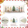 imageDFXSZ Merry Christmas Throw Pillow Cover 12x20 Inch Nutcracker Christmas Decor Winter Holiday Party Cushion Case Decoration for Sofa Couch YK141B12A2