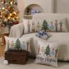 imageDFXSZ Merry Christmas Throw Pillow Cover 12x20 Inch Nutcracker Christmas Decor Winter Holiday Party Cushion Case Decoration for Sofa Couch YK141B12A2