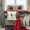 imageDFXSZ Merry Christmas Throw Pillow Cover 12x20 Inch Nutcracker Christmas Decor Winter Holiday Party Cushion Case Decoration for Sofa Couch YK141B12A218
