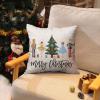 imageDFXSZ Merry Christmas Throw Pillow Cover 12x20 Inch Nutcracker Christmas Decor Winter Holiday Party Cushion Case Decoration for Sofa Couch YK141B12A218