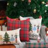 imageDFXSZ Merry Christmas Throw Pillow Cover 12x20 Inch Nutcracker Christmas Decor Winter Holiday Party Cushion Case Decoration for Sofa Couch YK141B12A218