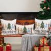 imageDFXSZ Merry Christmas Throw Pillow Cover 12x20 Inch Nutcracker Christmas Decor Winter Holiday Party Cushion Case Decoration for Sofa Couch YK141B12A218