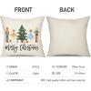 imageDFXSZ Merry Christmas Throw Pillow Cover 12x20 Inch Nutcracker Christmas Decor Winter Holiday Party Cushion Case Decoration for Sofa Couch YK141B12A218