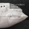 imageDFXSZ Halloween Pillow Covers 16x16 inch Set of 2 Beige Skeletont Halloween Decorations Soft Plush Faux Fur Wool Couch Cushion Case for Chair Sofa Bedroom Living Room Home Decor PTK04C16White Ghost