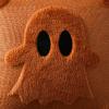 imageDFXSZ Halloween Pillow Covers 18x18 inch Set of 2 Black Eyes Beige Ghost Throw Pillow Cases Soft Plush Faux Fur Wool Couch Cushion Case for Chair Sofa Bedroom Living Room Home Decor PTK058B18Rust