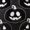 imageDFXSZ Halloween Pillow Covers 18x18 inch Set of 2 Black Eyes White Ghost Throw Pillow Cases Soft Plush Faux Fur Wool Couch Cushion Case for Chair Sofa Bedroom Living Room Home Decor PTK056A18Blackwhite Pumpkins