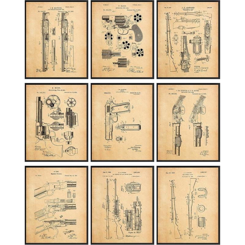 97 Decor Mexican Decor for Home  Mexican Art Wall Decor Vintage Mexican Wall Art Posters Retro Mexico Folk Art Decorations Boho Mexican Picture Mexicana Prints for Kitchen Bedroom 8x10 UNFRAMEDGun Poster