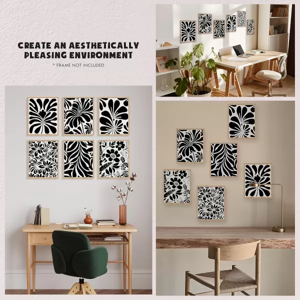 97 Decor Gold Pictures Wall Decor  Black and Gold Wall Decorations for Living Room Gold Black Wall Decor Marble Wall Decor Abstract Gold Marble Art Wall Decor Home Bedroom 8x10 UNFRAMEDBlack Flower