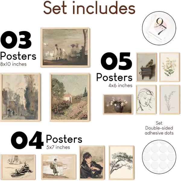 97 Decor Vanilla Girl Room Decor  40 Pcs Neutral Beige Wall Collage Kit Clean Girl Posters Boho Tan Prints Cream Pictures Vanilla Girl Aesthetic Dorm Decor for College Girls Bedroom 4quotx6quotVintage B