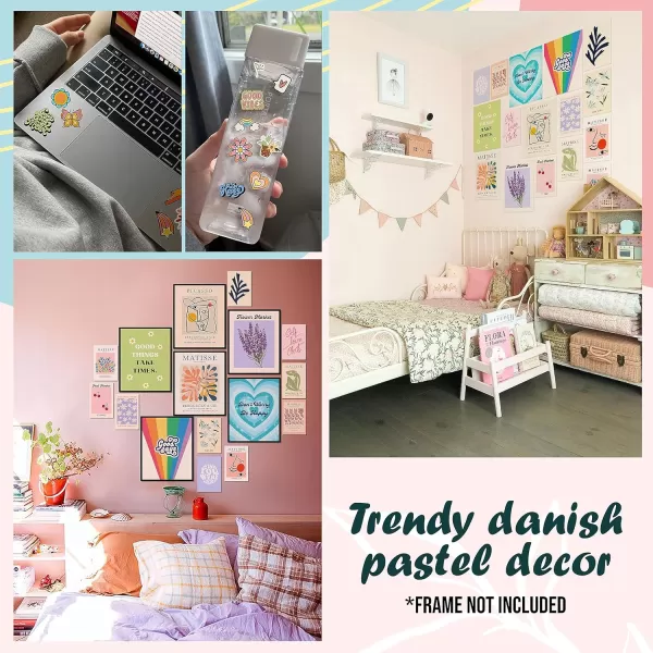 97 Decor Vanilla Girl Room Decor  40 Pcs Neutral Beige Wall Collage Kit Clean Girl Posters Boho Tan Prints Cream Pictures Vanilla Girl Aesthetic Dorm Decor for College Girls Bedroom 4quotx6quotDanish Pastel