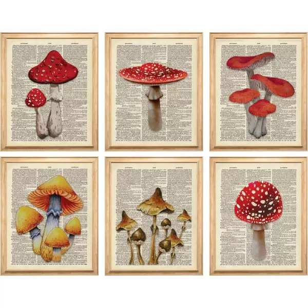 97 Decor Mexican Decor for Home  Mexican Art Wall Decor Vintage Mexican Wall Art Posters Retro Mexico Folk Art Decorations Boho Mexican Picture Mexicana Prints for Kitchen Bedroom 8x10 UNFRAMEDMushroom