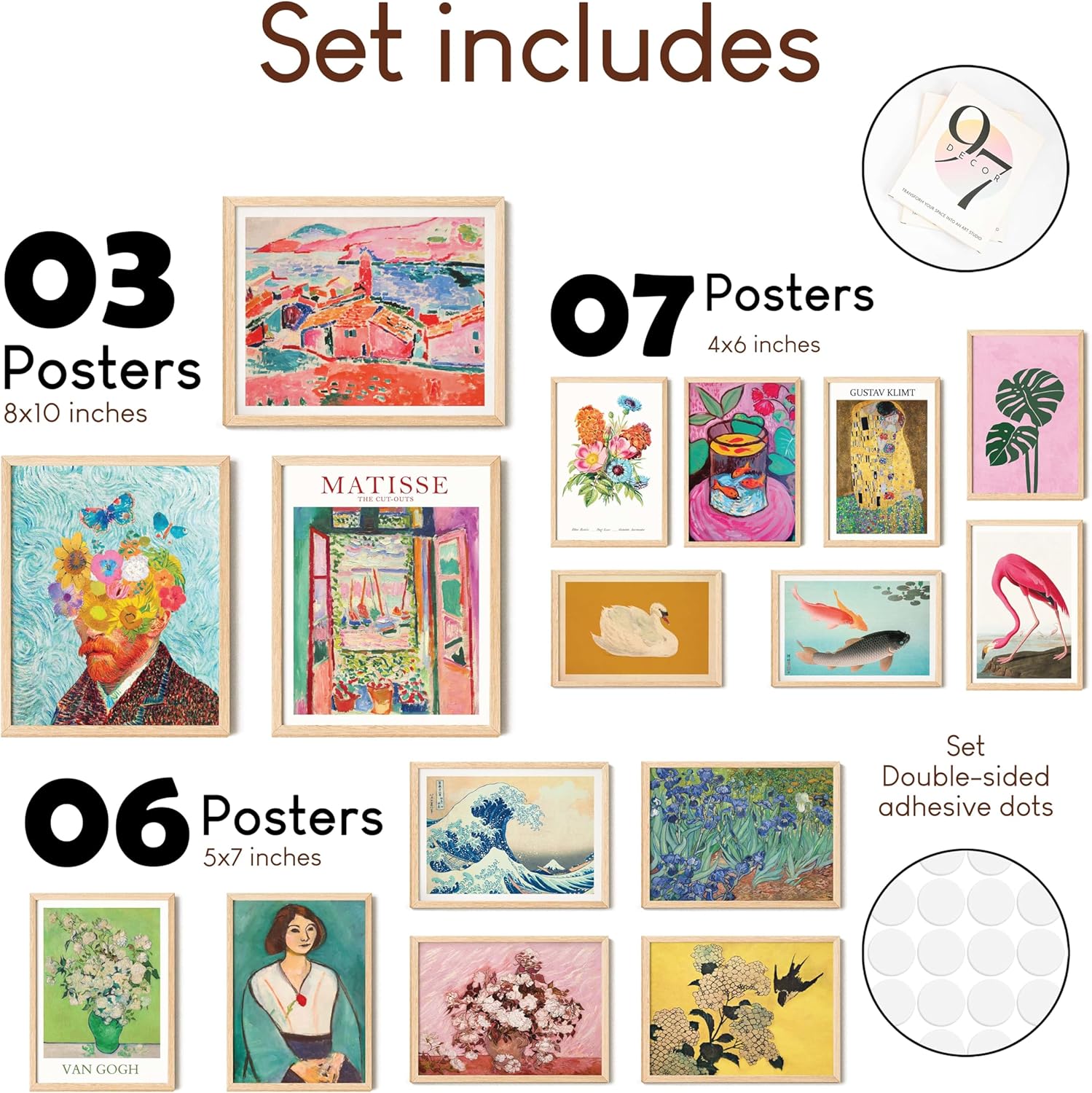 97 Decor Eclectic Home Decor Aesthetic  16 Pcs Maximalist Decor Funky Posters Retro Eclectic Wall Decor Quirky Colorful Pictures Gallery Wall Art Prints For Dorm Bedroom Decoration UnframedEclectic