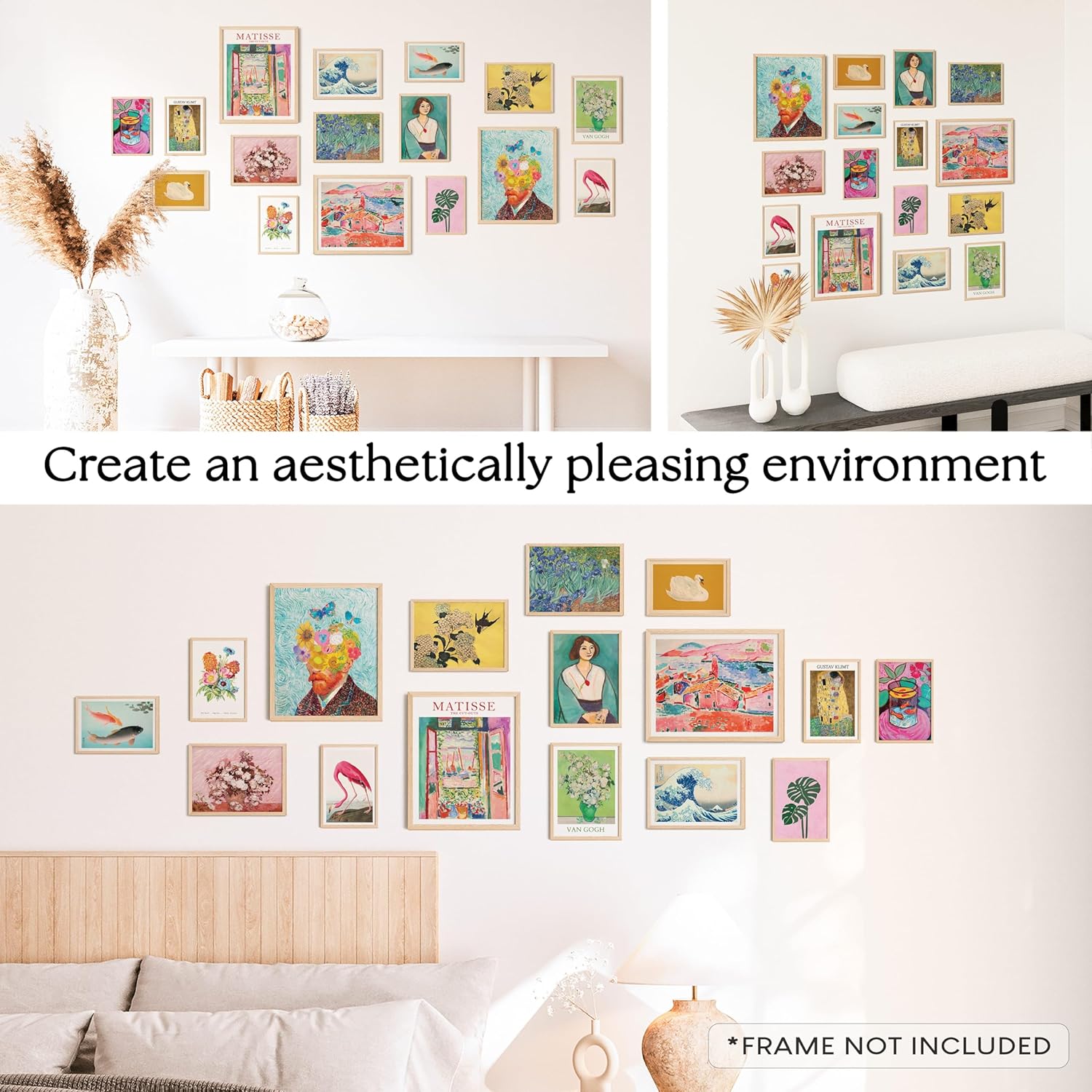 97 Decor Eclectic Home Decor Aesthetic  16 Pcs Maximalist Decor Funky Posters Retro Eclectic Wall Decor Quirky Colorful Pictures Gallery Wall Art Prints For Dorm Bedroom Decoration UnframedEclectic