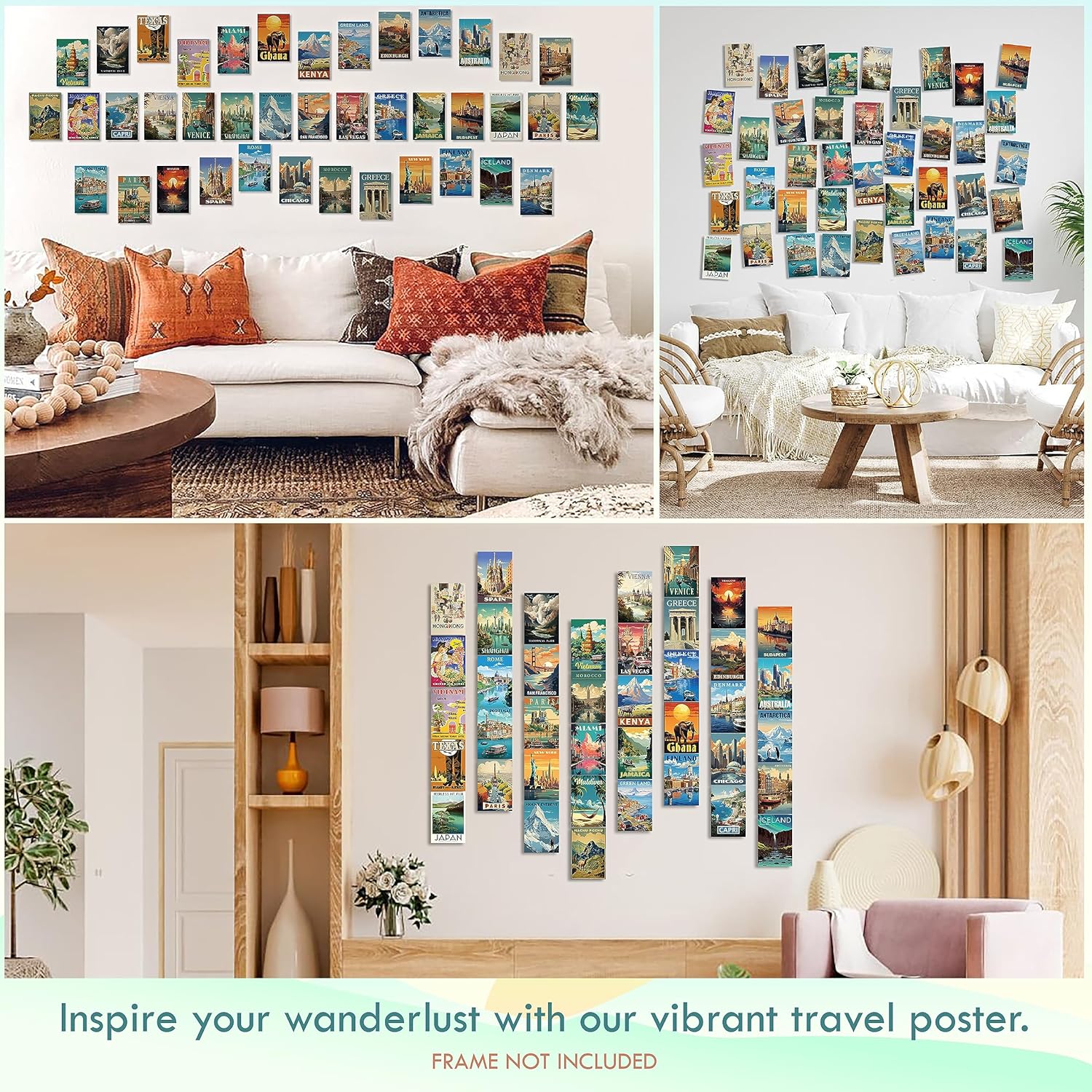 97 Decor Vintage Posters for Room Aesthetic  35pcs Vintage Art Wall Collage Kit Cottage Core Room Decor Earthy Forest Animal Wall Art Prints Cottagecore Posters Nature Decor for Bedroom 4quotx6quotTravel Collage