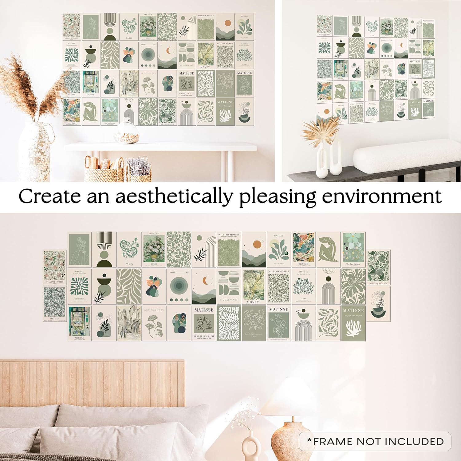 97 Decor Vintage Posters for Room Aesthetic  35pcs Vintage Art Wall Collage Kit Cottage Core Room Decor Earthy Forest Animal Wall Art Prints Cottagecore Posters Nature Decor for Bedroom 4quotx6quotSage green