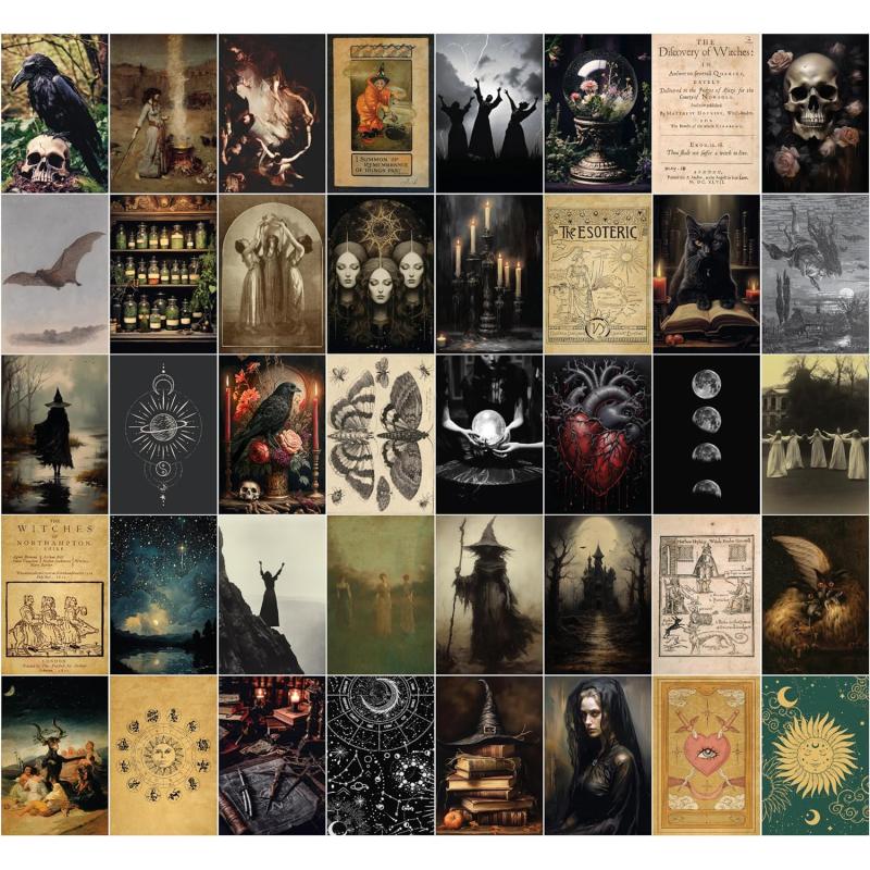 97 Decor Eclectic Home Decor Aesthetic  16 Pcs Maximalist Decor Funky Posters Retro Eclectic Wall Decor Quirky Colorful Pictures Gallery Wall Art Prints For Dorm Bedroom Decoration UnframedWitchy