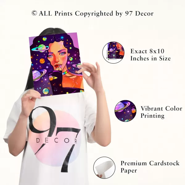 97 Decor Downtown Girl Room Decor Posters  Y2k Room Decor Aesthetic 2000s Coquette Downtown Girl Art Prints Retro Y2k Poster Vintage Red Downtown Pictures for Dorm Bedroom Decoration UnframedAntique