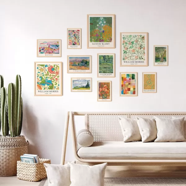 97 Decor Vintage Eclectic Wall Art Prints  Colorful Eclectic Wall Decor Maximalist Decor Aesthetic Pictures Famous Artist Paintings Gallery Wall Prints Art Posters for Dorm Bedroom UnframedEclectic Flower