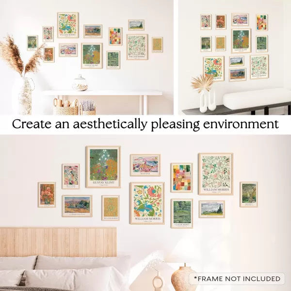 97 Decor Vintage Eclectic Wall Art Prints  Colorful Eclectic Wall Decor Maximalist Decor Aesthetic Pictures Famous Artist Paintings Gallery Wall Prints Art Posters for Dorm Bedroom UnframedEclectic Flower