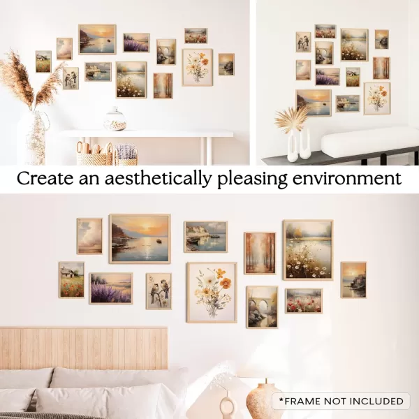 97 Decor Vintage French Country Wall Art  Neutral French Country Decor French Wall Art Prints Modern Farmhouse Posters Italian Countryside Landscape Pictures for Home Bedroom 8x10 UnframedFrench Country